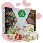 گز سنتی با عسل پستهای ۲۸٪، با شکر قهوهای، بدون گلوتن — فرامنش